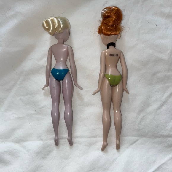 Disney World Theme Park Frozen Elsa And Anna Mini Dolls - Picture 17 of 17